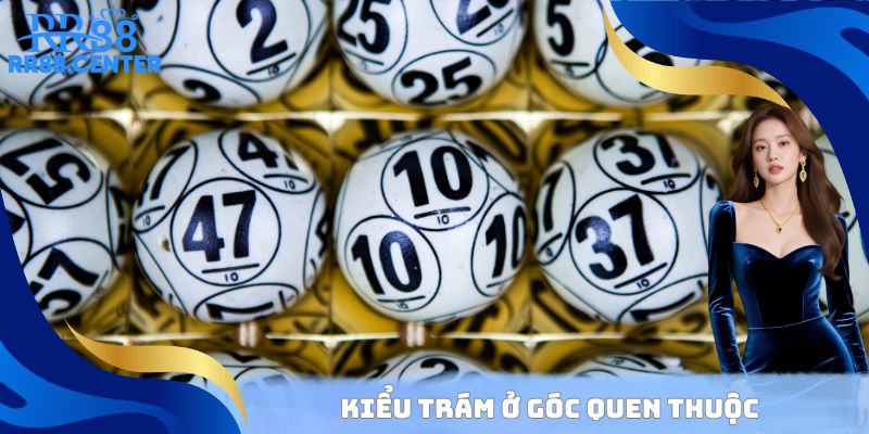 Kiểu trám ở góc quen thuộc