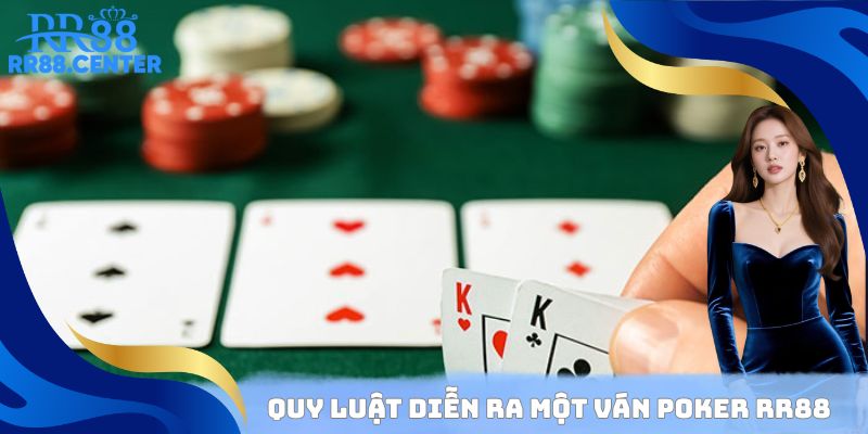 Quy luật diễn ra một ván cược Poker RR88